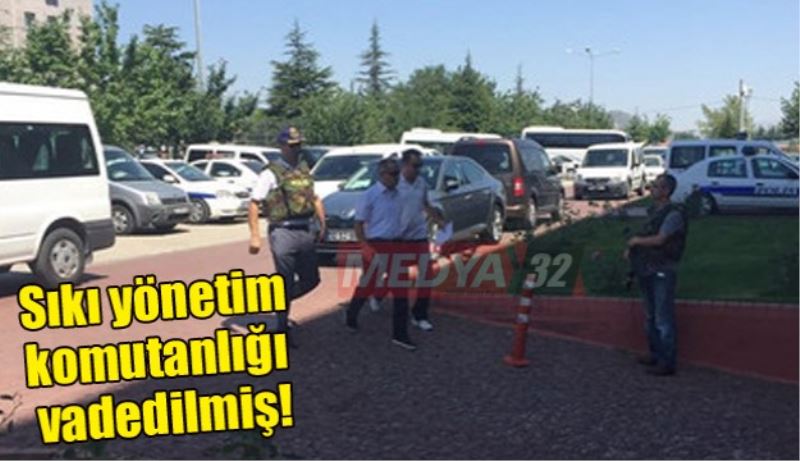 Sıkı yönetim komutanlığı vadedilmiş! 