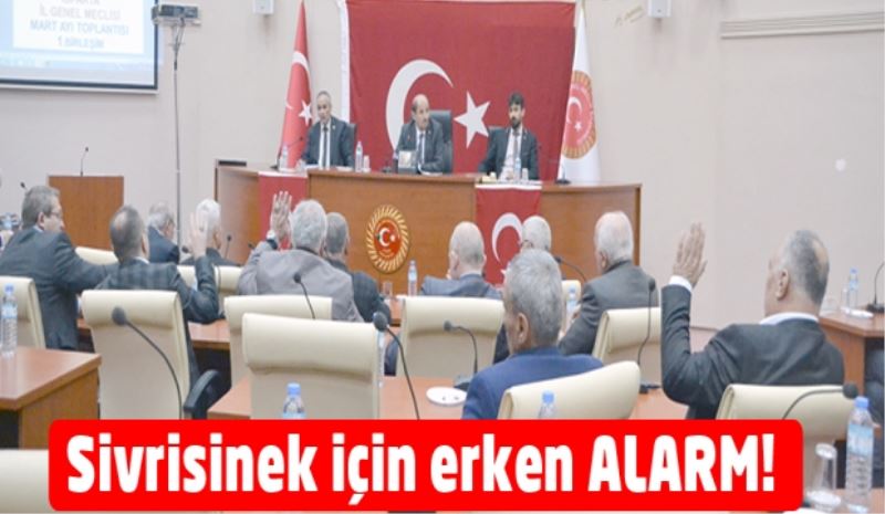 Sivrisinek için erken alarm!