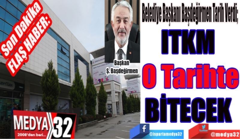 Son Dakika
FLAŞ HABER: 
Belediye Başkanı Başdeğirmen Tarih Verdi;  
ITKM 
O Tarihte
BİTECEK 

