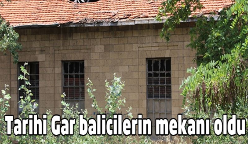 Tarihi Gar balicilerin mekanı oldu