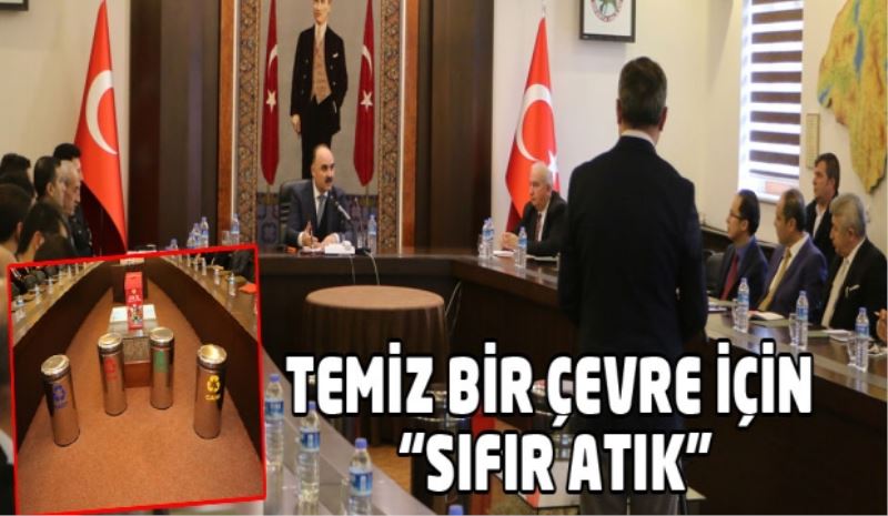 TEMİZ BİR ÇEVRE İÇİN “SIFIR ATIK”