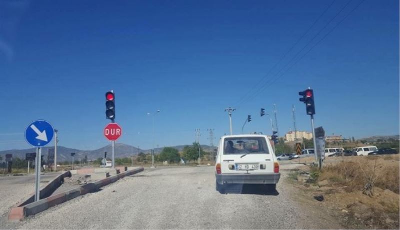 TOKİ kavşağına ışıklı çözüm