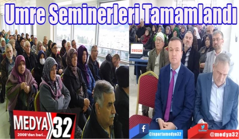 Umre Seminerleri Tamamlandı