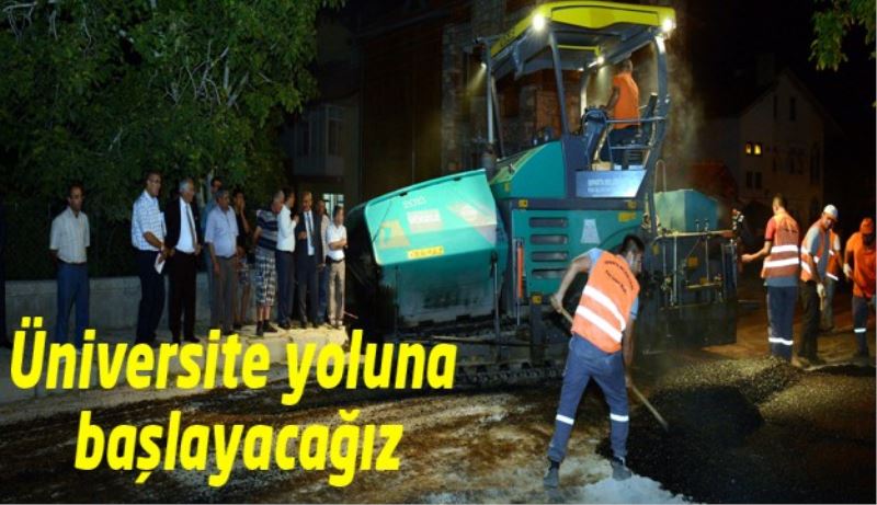 Üniversite yoluna başlayacağız