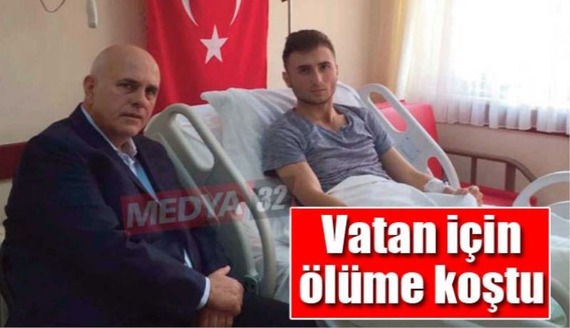 Vatan için ölüme koştu