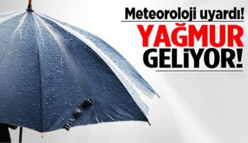 Yağış geliyor