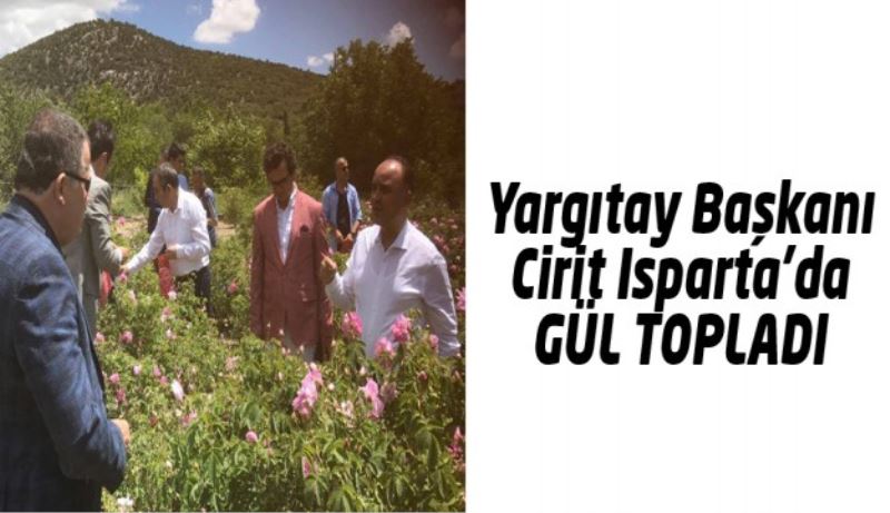 Yargıtay Başkanı Cirit Isparta