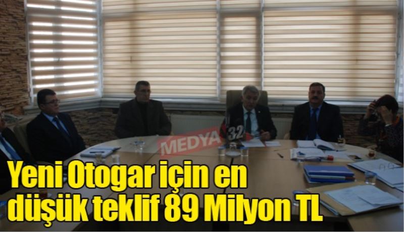 Yeni Otogar için en düşük teklif 89 Milyon TL