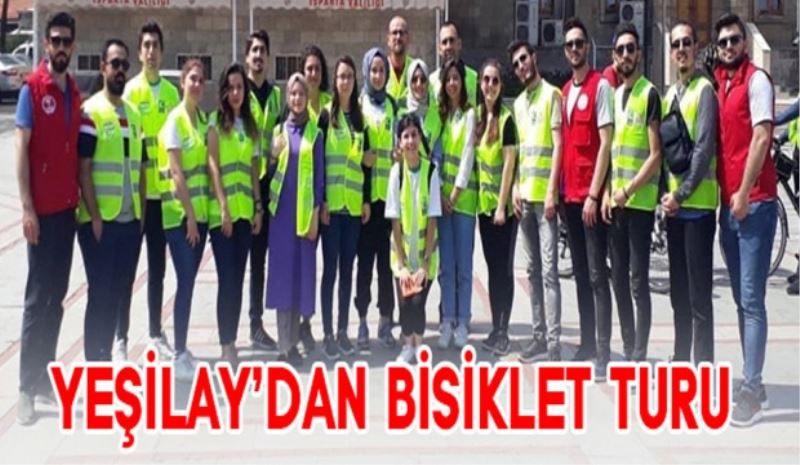 YEŞİLAY’DAN BİSİKLET TURU