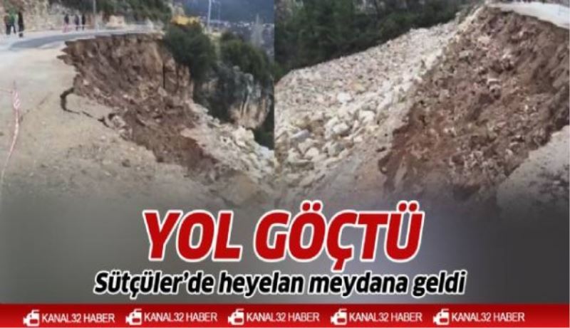 Yol göçtü