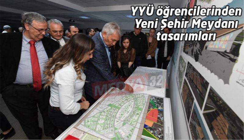 YYÜ öğrencilerinden Yeni Şehir Meydanı tasarımları 